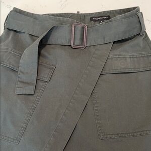 Banana Republic Dark Olive Mini Skirt size 6